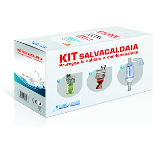 Euroacque Kit Salvacaldaia: Defangatore + Dosatore Polifosfati + Neutralizzatore Condensa Codice Prod: Kitsalv1