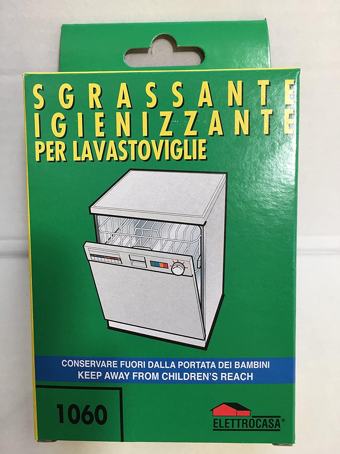 ELETTROCASA AS32 Sgrassante/Igienizzante per Lavastoviglie