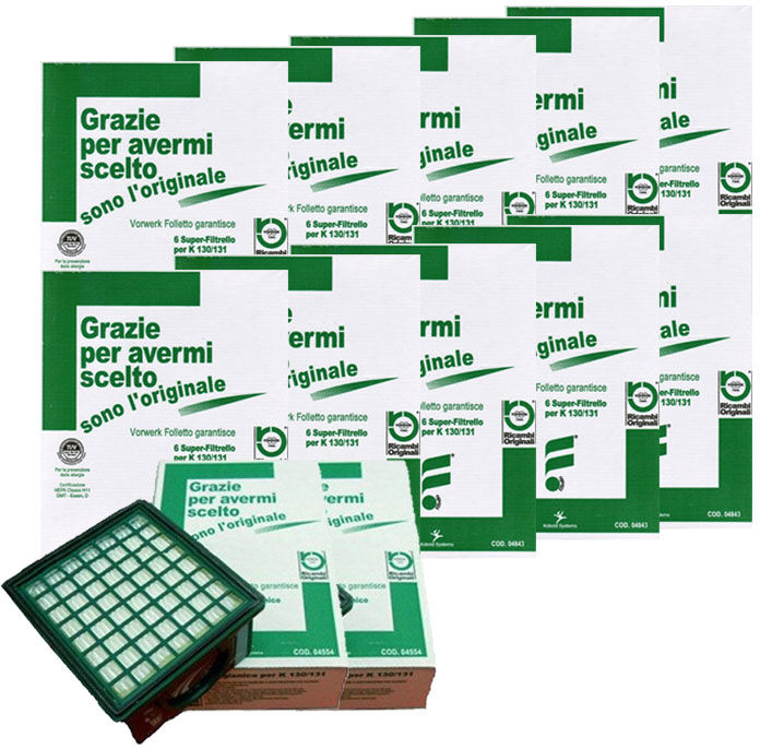 Vorwerk Box convenienza per Folletto VK 130 VK 131 - PACK MEDIUM