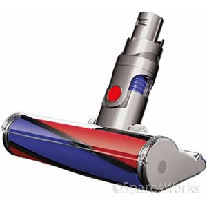 Dyson - 966489-01 Soft Roller Cleaner Head Assembly/Brush, Iron/Red/Purple…