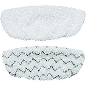 BISSELL Vac & Steam Mop Pads Replacement Mop Pad For BISSELL Vac & Steam 1 Delicate Pad, 1 Scrubbing Pad 1252