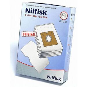 Nilfisk Action dust bags Microfiber (5 bags, 1 filter)