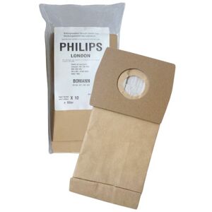 Philips London dust bags (10 bags, 1 filter)