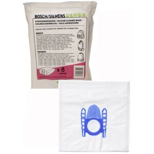 Bosch Free e dust bags Microfiber (8 bags, 1 filter)