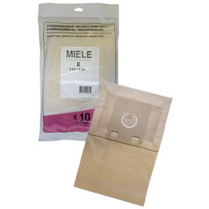 Miele Type E dust bags (10 bags, 1 filter)