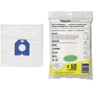 HR6938/10, OSLO, OSLO+ Dust bags Microfiber (10 bags, 2 filters)