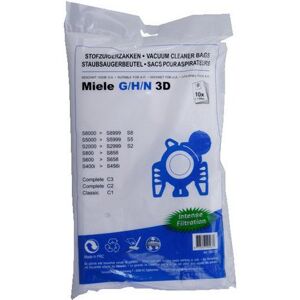 10408410, 10632880, 9917730, Type G, Type GHN, Type GN, Type H, Type N Dust bag Suitable for Miele G/H/N 3D