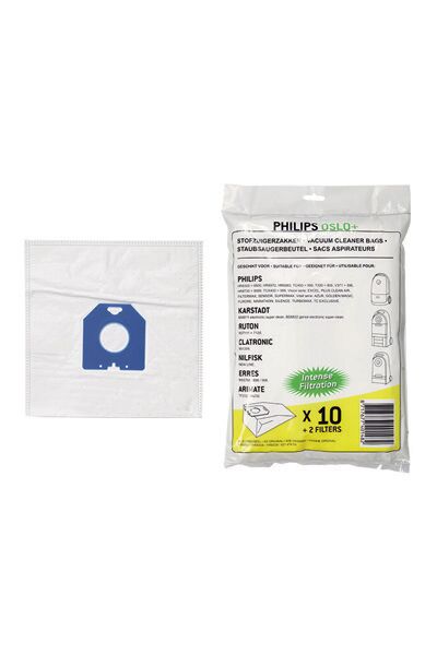 Photos - Dust Bag Philips Vitall V396  Microfiber  (10 bags, 2 filters)