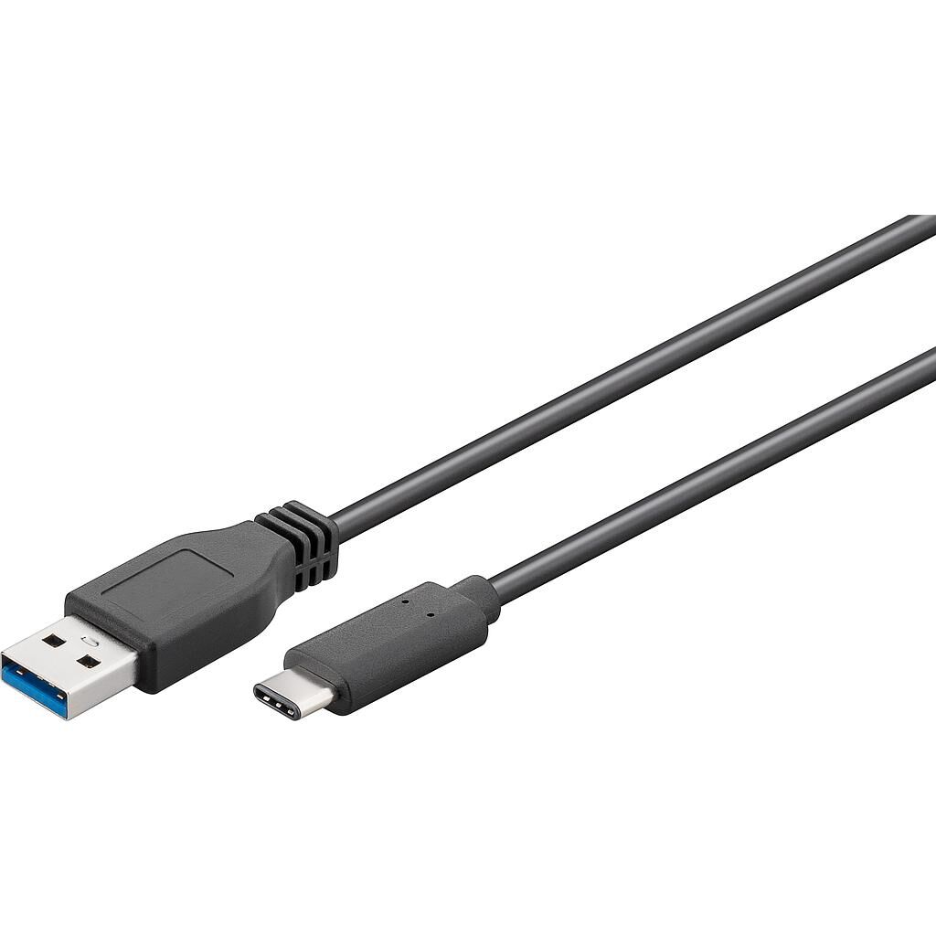 Goobay USB C naar USB A 3.0 kabel 2m