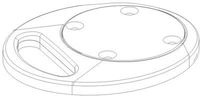 NewStar FPMA-D9GROMMET Bladdoorvoer