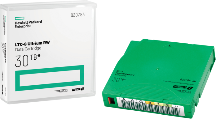 HPE Ultrium RW Data Cartridges Library Pack - 20 x LTO Ultrium 8