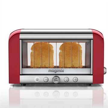 Notice d'utilisation, manuel d'utilisation et mode d'emploi Magimix Toaster vision panoramique Rouge Magimix 11528   