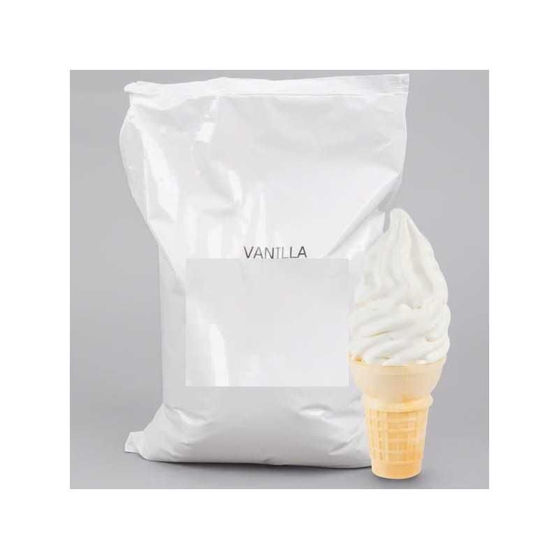 Notice d'utilisation, manuel d'utilisation et mode d'emploi SPM Mix à glaces Vanille - 10 paquets de 1kg / 100 glaces   