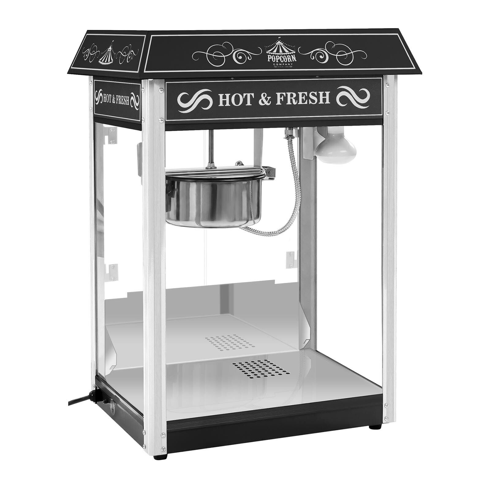 Notice d'utilisation, manuel d'utilisation et mode d'emploi Royal Catering Machine à popcorn - Toit noir RCPS-16.2   