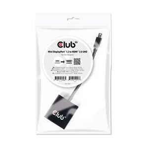 Adapter DisplayPort Mini 1.2 => HDMI 2.0 *Club 3D* 4K60Hz UHD aktiv