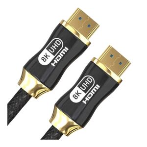 Black Stork HDMI 2.1-kabel 8K 60Hz Ultra HD Ultra HighSpeed HDR 48Gbit/s - Lang 3 meter