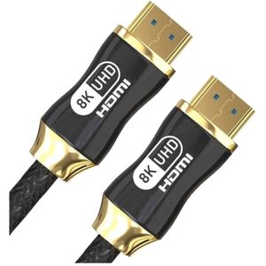 Black Stork HDMI 2.1-kabel 8K 60Hz Ultra HD Ultra HighSpeed HDR 48Gbit/s - Lang 5 meter