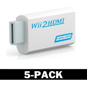 Delivast Wii til HDMI-adapter