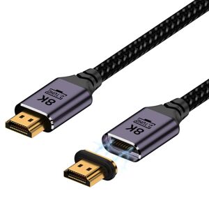 Shoppo Marte MG-HDM HDMI to HDMI Magnetic Adapter Cable, Length: 0.5m