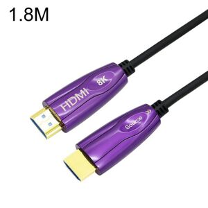 Shoppo Marte HDMI 2.1 8K 60HZ HD Active Optical Cable Computer Screen Conversion Line, Cable Length: 1.8m