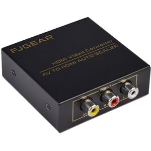 FJGEAR FJ-AH1308 AV To HDMI Converter With Auto Scaling