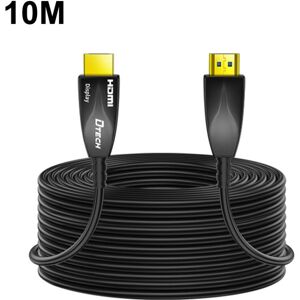 DTECH HDMI 2.0 Version Fiber Optical Line 4K 60Hz Large Screen TV Engineering Wiring, Length: 10m