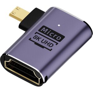 Shoppo Marte D8K-02 8K HDMI 2.1 to Micro HDMI Adapter