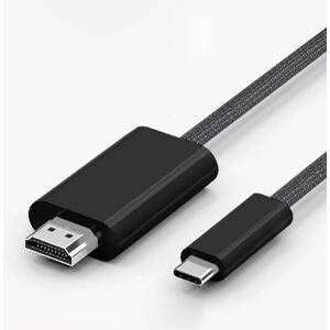 Shoppo Marte 4K 30Hz USB-C / Type-C to HDMI HD Adapter Cable, Length: 1.8m(Black)