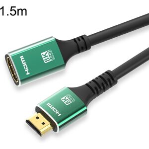 Shoppo Marte 1.5m HDMI2.1 Male To Female 8K Audio And Video Cable Extension Cable(Green)