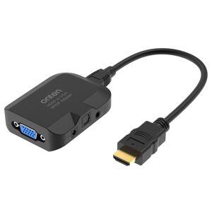 Shoppo Marte Onten 35165 HDMI to VGA + Optical Audio Converter for Speaker / TV / Computer