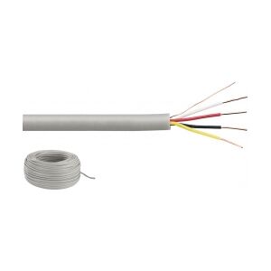 MONACOR Alarmkabel 100m JYSTY-2208 TILBUD NU signalkabel signal kabel type st