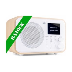 Milan DAB+ Radio with Battery White 