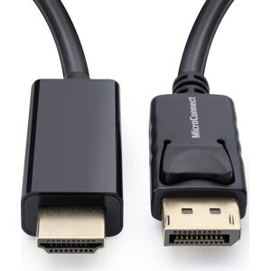 MicroConnect Displayport 1.2 – Hdmi Kabel, 3m