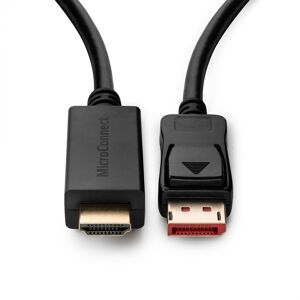 MicroConnect 4k Displayport 1.4 – Hdmi Kabel, 1m