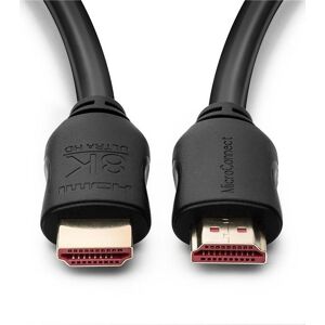 MicroConnect 8k Hdmi Kabel, 5m, Sort