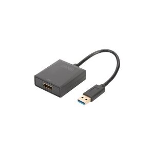 DIGITUS - Ekstern videoadapter - USB 3.0 - HDMI