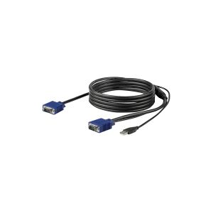 StarTech.com 10 ft. (3 m) USB KVM Cable for StarTech.com Rackmount Consoles - VGA and USB KVM Console Cable (RKCONSUV10) - Video / USB kabel - mini-V