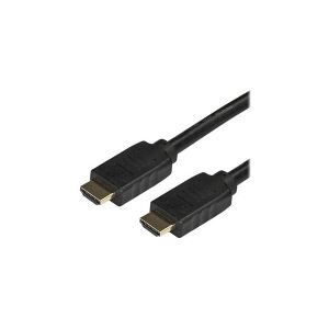 StarTech.com StarTech.com Premium Certified High Speed HDMI 2.0 Cable with Ethernet - 15ft 5m - 3D Ultra HD 4K 60Hz - 15 feet Long HDMI Male to Male Cord (HDMM5MP) - HDMI-kabel med Ethernet - HDMI han til HDMI han - 5 m - sort - for P/N: KITBXAVHDPEU, KIT