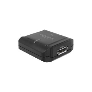 Delock DisplayPort 1.4 Repeater 8K 30 Hz - Repeater - DisplayPort - 20 pin DisplayPort / 20 pin DisplayPort - op til 10 m