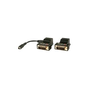 LINDY Extender CAT5e/6 DVI Extender - Forlænger for video - RJ-45 / 24+1 pin digital DVI - op til 70 m