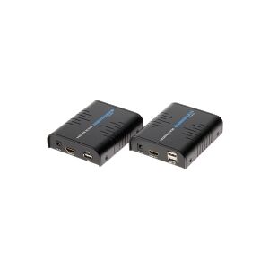 NON Extender HDMI/RJ45/USB Lenkeng HDMI+USB-EX-100