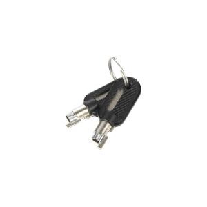 Kensington Universal 3-in-1 Keyed Cable Lock - Twin Lockheads - Sikkerhedskabelslås - 1.8 m