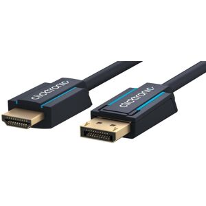 ClickTronic Displayport Til Hdmi Kabel - Uhd 4k/60hz - 1 M