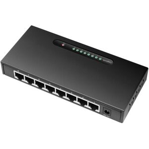 Logilink Netværksswitch - 10/100/1000 Mbps - 8 Ports