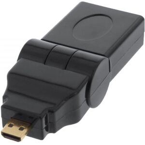 Hdmi Til Micro Hdmi 180 Grader Vinkel Adapter