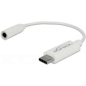 Delock - High End Usb-C Til 3.5 Mm Adapter - Hvid