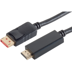 Displayport 1.4 Til Hdmi Kabel - 4k - Sort - 3 M