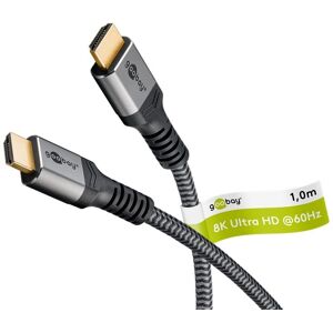 Goobay Ultra High Speed Hdmi Kabel - 8k/60hz - 1 M - Grå