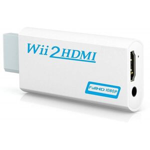 Nintendo Wii Hdmi Adapter - Hvid