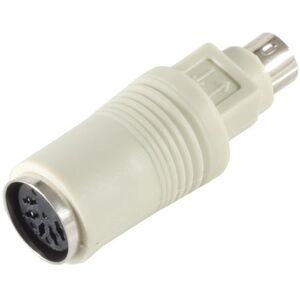 Ps/2 Adapter - Ps/2 Han Til 5 Pin Hun Din Stik